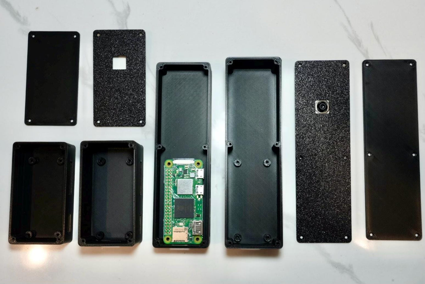 Raspberry Pi Zero 2W Camera Case | Official Camera Module 3 Compatible | Multiple Sizes | USA Made