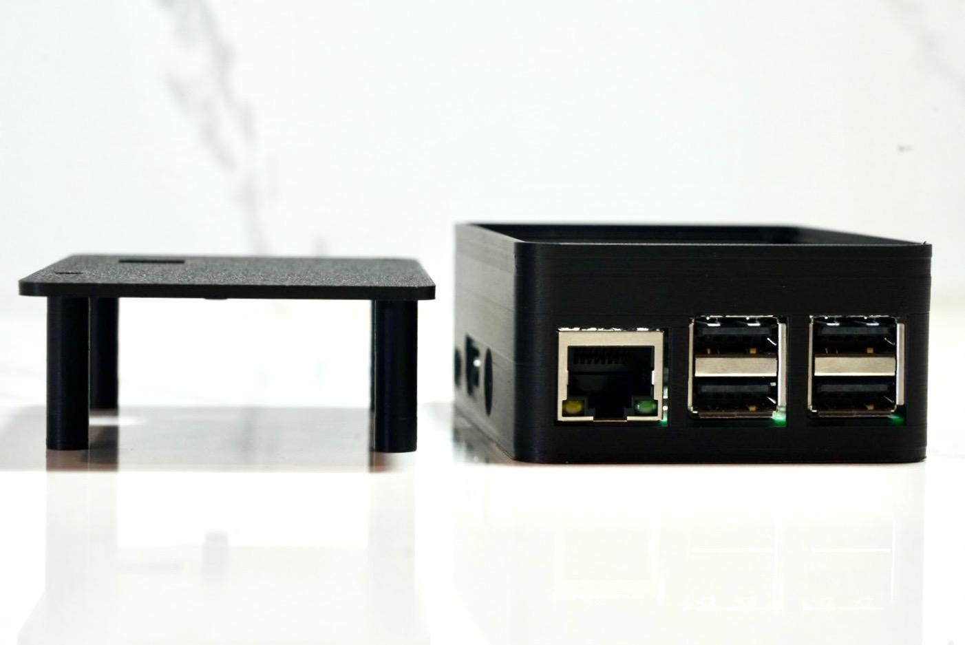 Raspberry Pi 3 Camera Case | Dual-Lid Design with Full Port Access