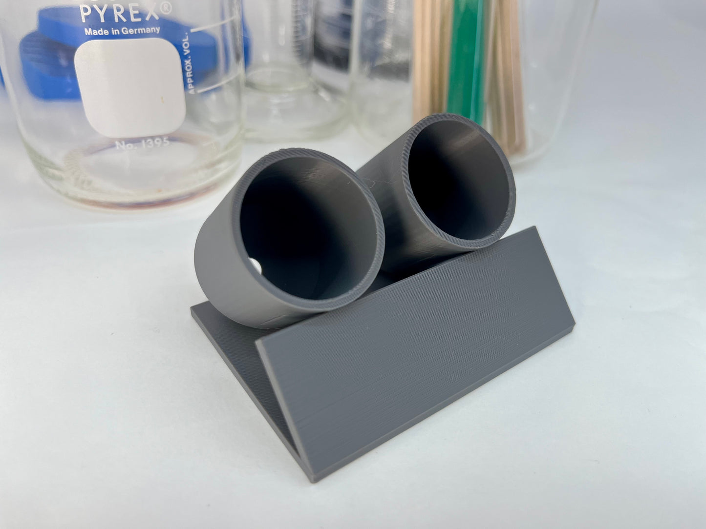 50ml Slanted Tube Rack Stand - Laboratory Test Tube Holder - Pipetting Station - Lab Organization - Scientific Equipment - Laboratory Accessories