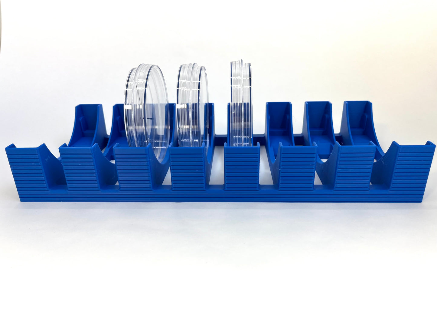 8-Slot Petri Dish Holder Universal for Any Laboratory | Square and Round Compatible