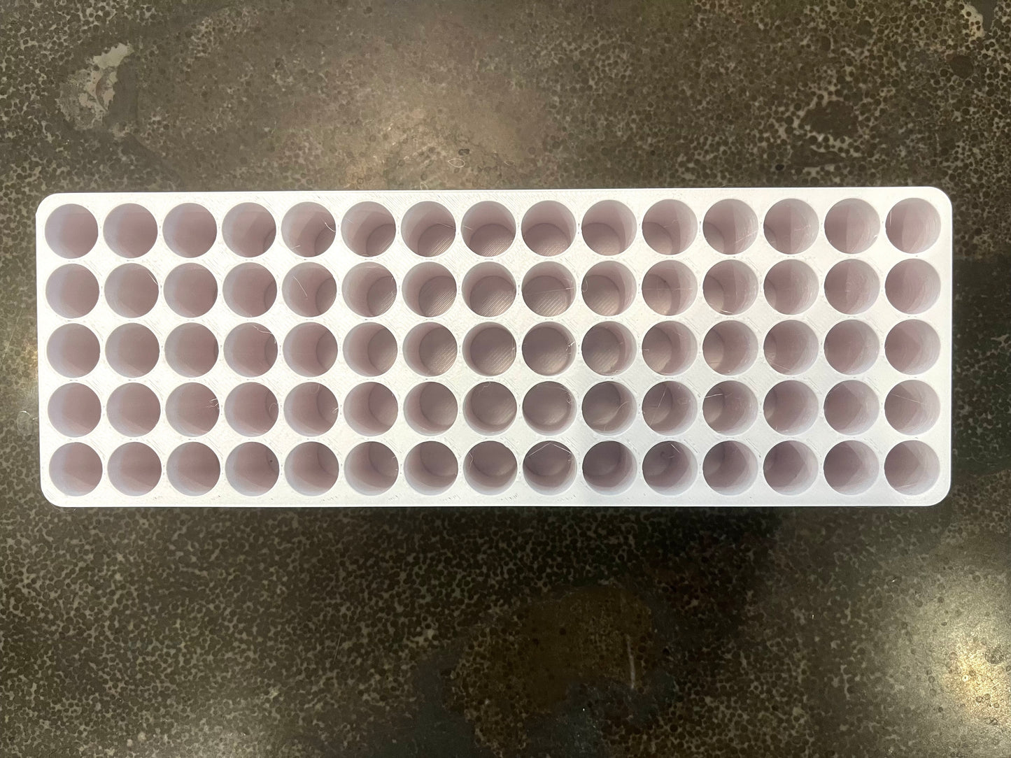 75-Position Customizeable Microcentrifuge Tube Holder