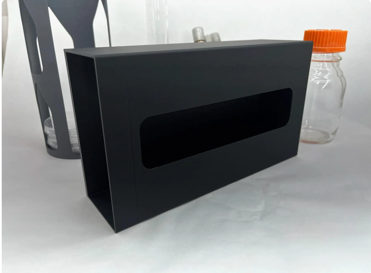 Magnetic Tissue Box Holder - Wall Mount Kleenex Dispenser - Professional Workspace Organizer