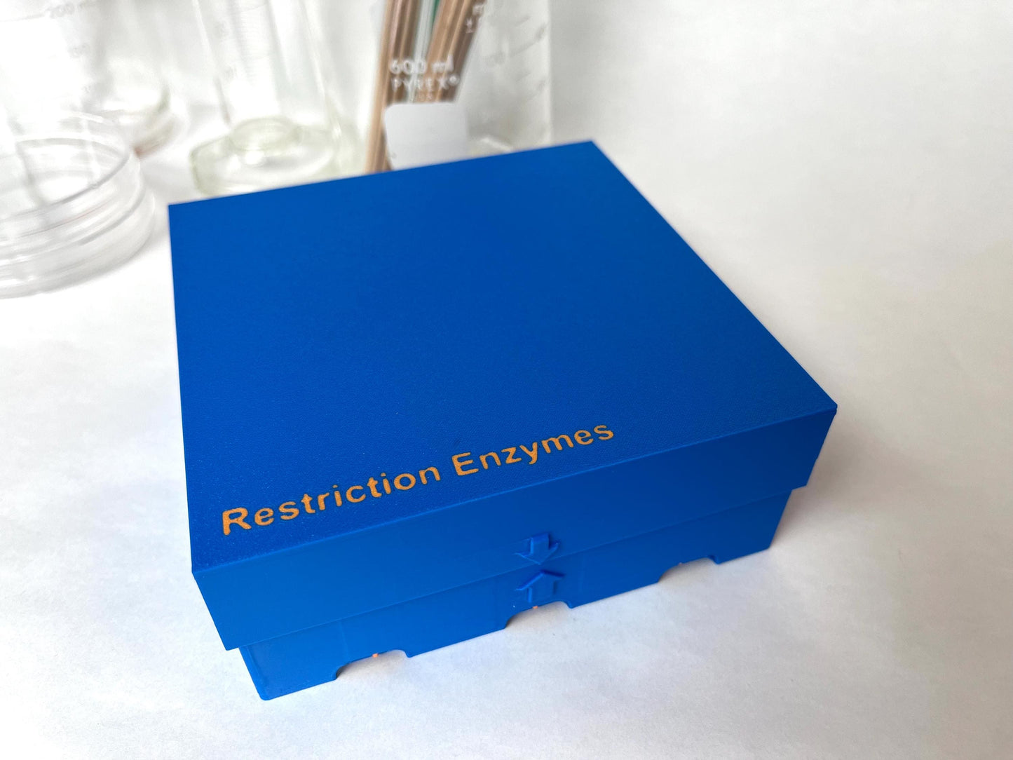 Custom Laboratory Freezer Storage Box (100-Place) | Premium DNA, PCR & Enzyme Sample Organization