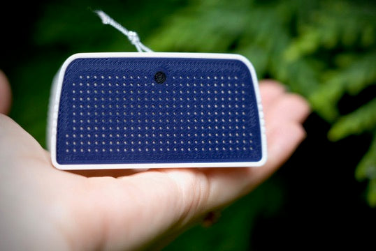 Retro Speaker Christmas Ornament - Workplace Drama Gift, Office Secret Santa, Minimalist Holiday Decor