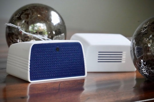 Retro Speaker Christmas Ornament - Workplace Drama Gift, Office Secret Santa, Minimalist Holiday Decor