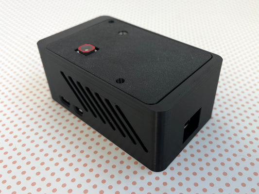 Raspberry Pi Camera Case with Tripod Mount - Vented Enclosure with Integrated Camera Housing & Custom Port Access