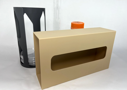 Magnetic Tissue Box Holder - Wall Mount Kleenex Dispenser - Professional Workspace Organizer