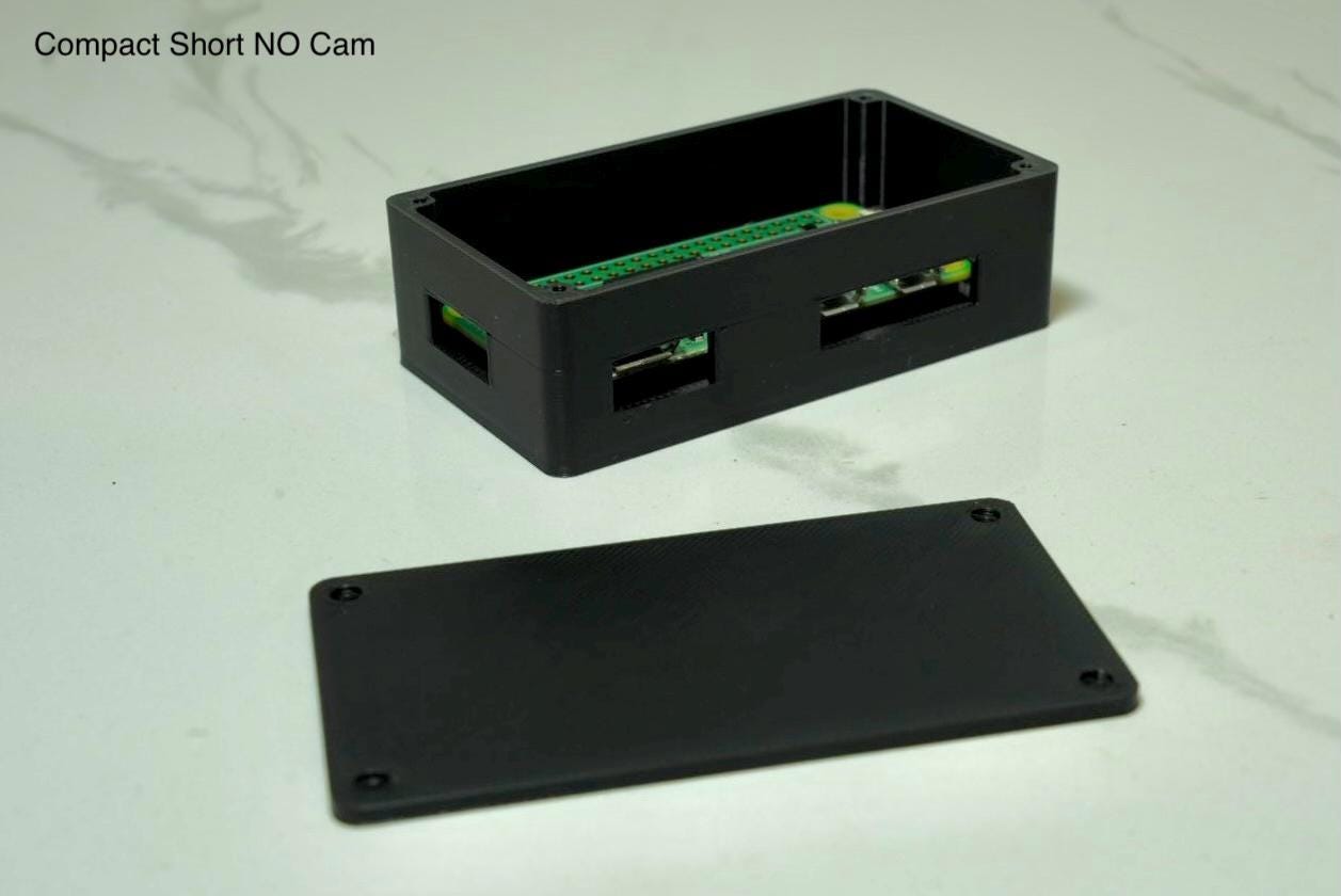 Raspberry Pi Zero 2W Camera Case | Official Camera Module 3 Compatible | Multiple Sizes | USA Made