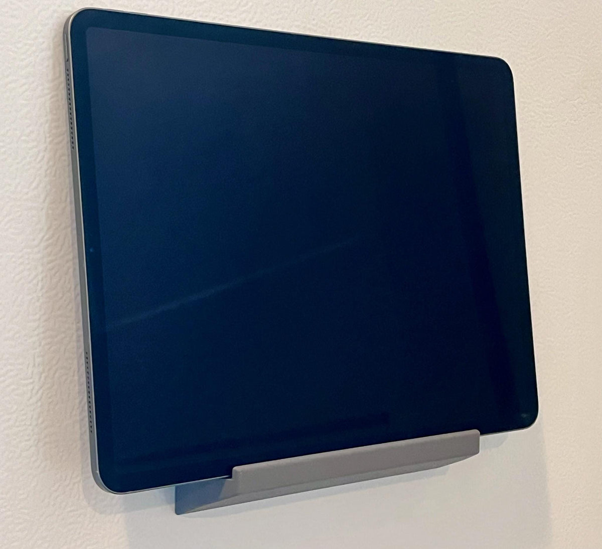 Magnetic Tablet Wall Mount Shelf – Portable iPad, Kindle Holder – Kitchen, Gym, Travel